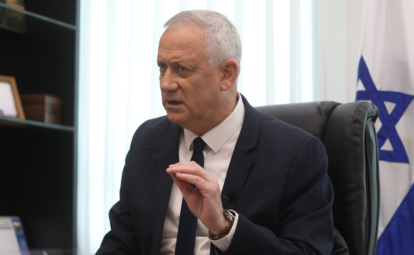 בני גנץ בראיון ל'כיכר השבת'