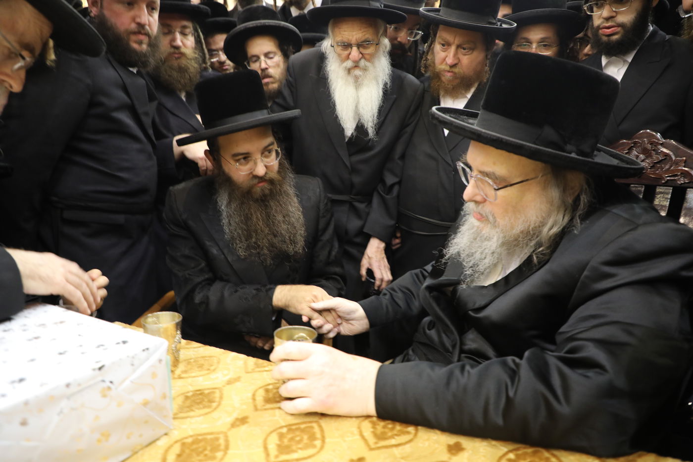 הרבי הזמין את האדמו"ר מבעלזא לבר מצווה