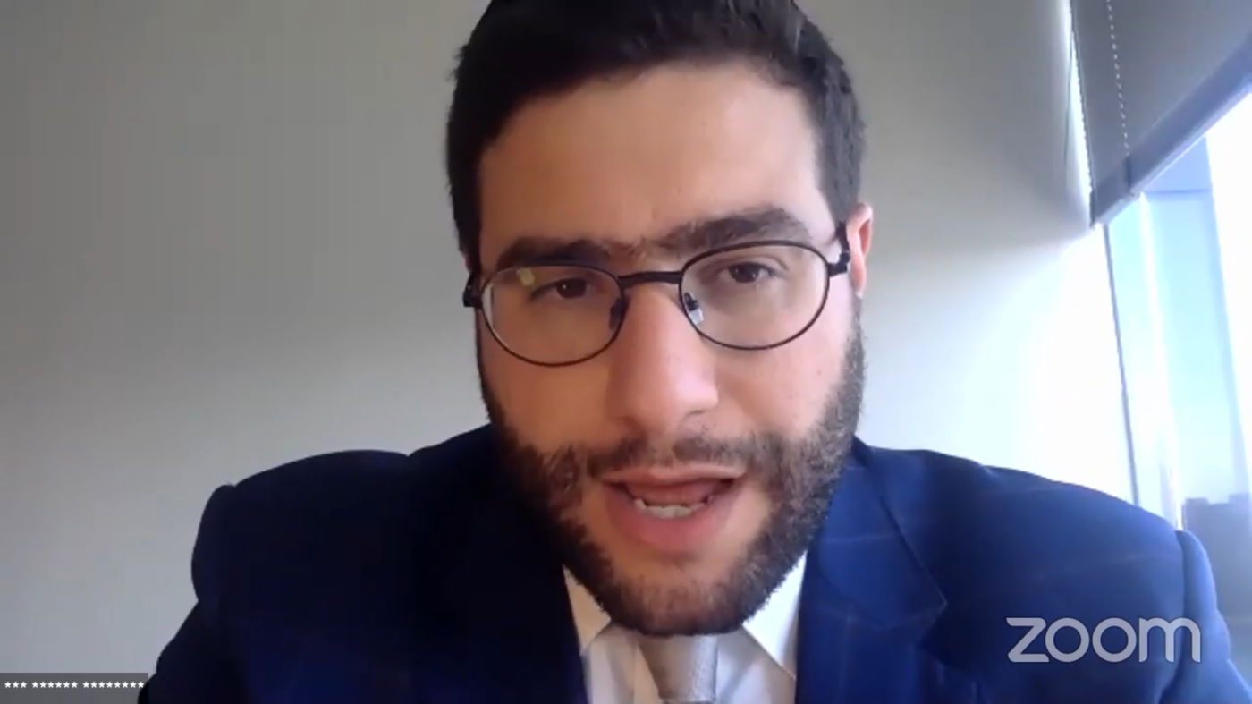 הרב בנימין גולדשמידט רבה של קהילת פארק איסט במנהטן