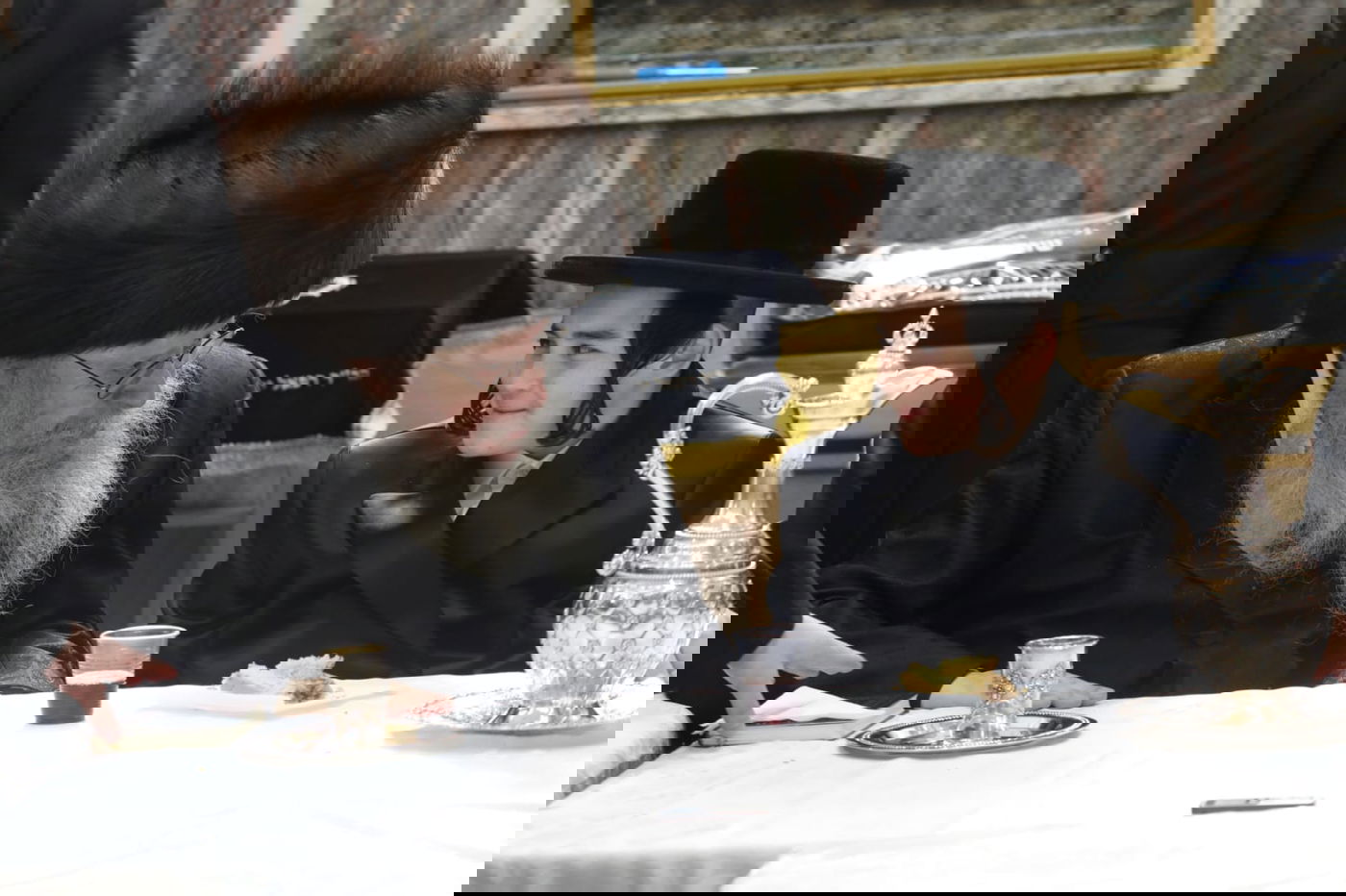 מעמד הנחת תפילין בסאדיגורה בירושלים