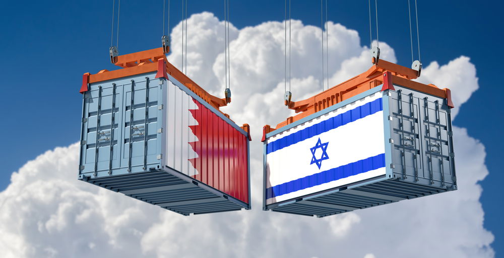 דגלי ישראל ובחריין