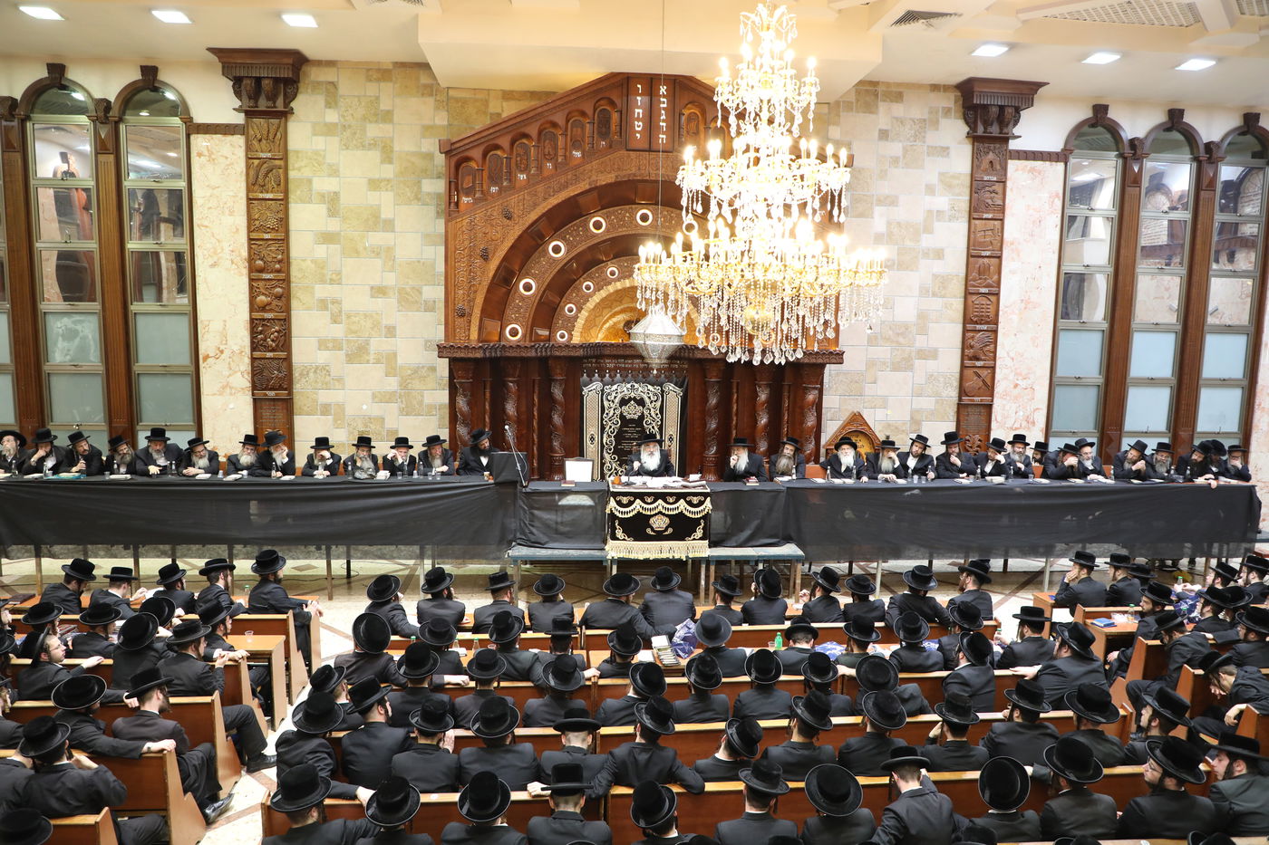 בדושינסקיא ערכו כנס חיזוק מיוחד לרגל הימים הנוראים