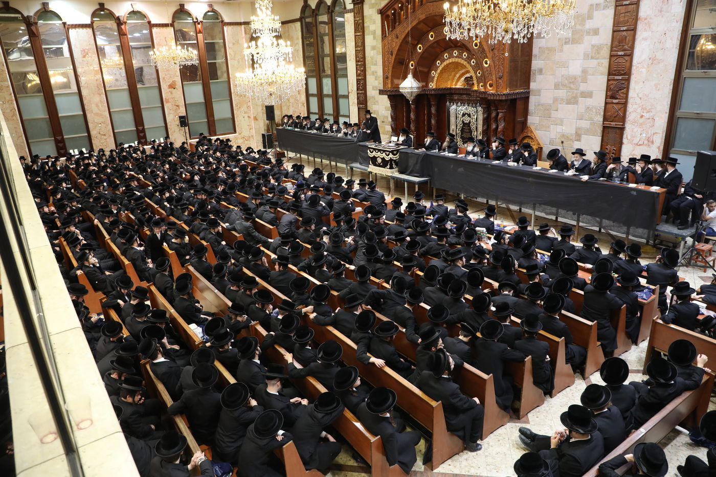 בדושינסקיא ערכו כנס חיזוק מיוחד לרגל הימים הנוראים