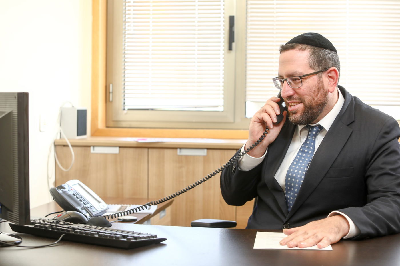 ח"כ אליהו ברוכי בלשכתו