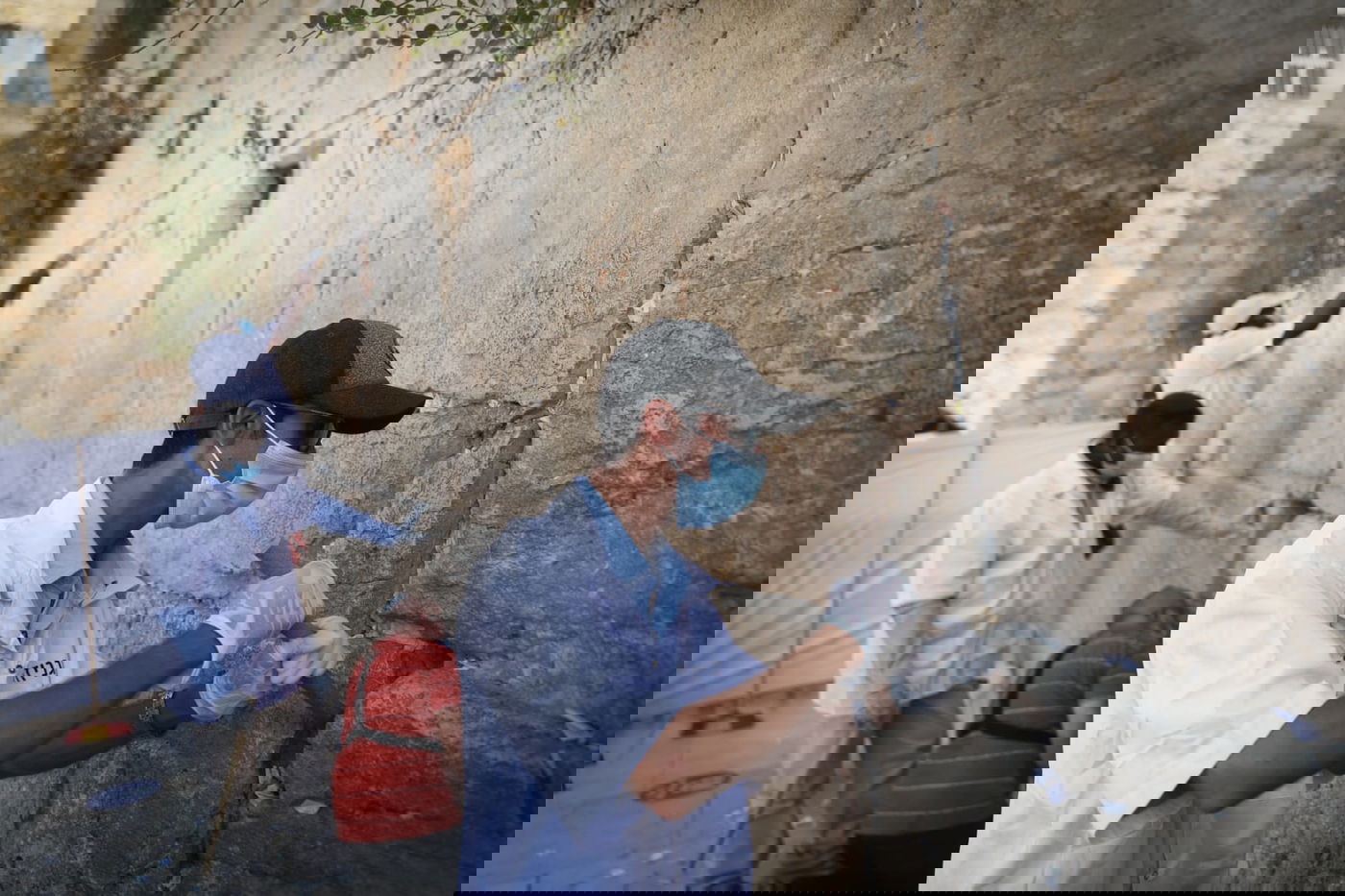 בצל ה'קורונה': הכותל המערבי עבר ניקוי וחיטוי • צפו