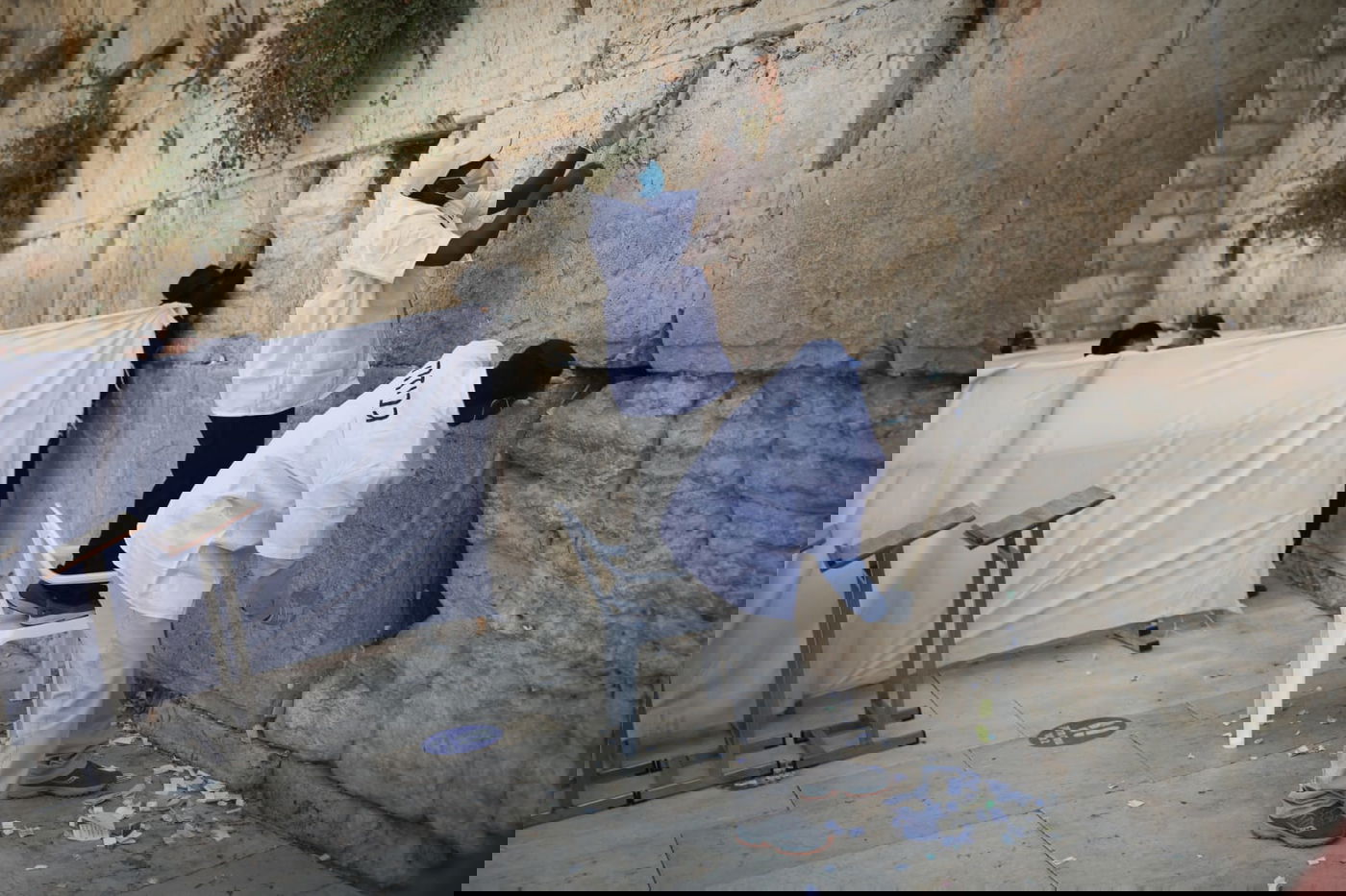 בצל ה'קורונה': הכותל המערבי עבר ניקוי וחיטוי • צפו