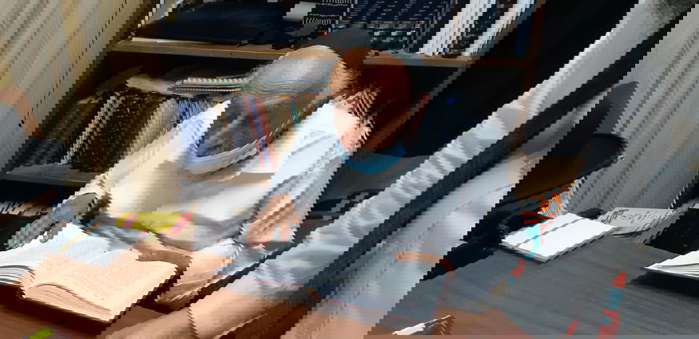 הגר"ש בעדני בביתו, הלילה