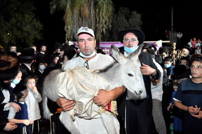 בראשות הרבי ממישקולץ: בעמנואל נערך פדיון פטר חמור
