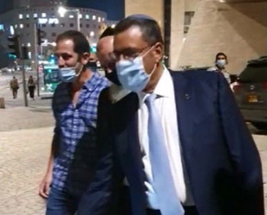 חנוכת הגשר וידאו מההפעלה וצילום רחפן של הגשר המואר מלמעלה