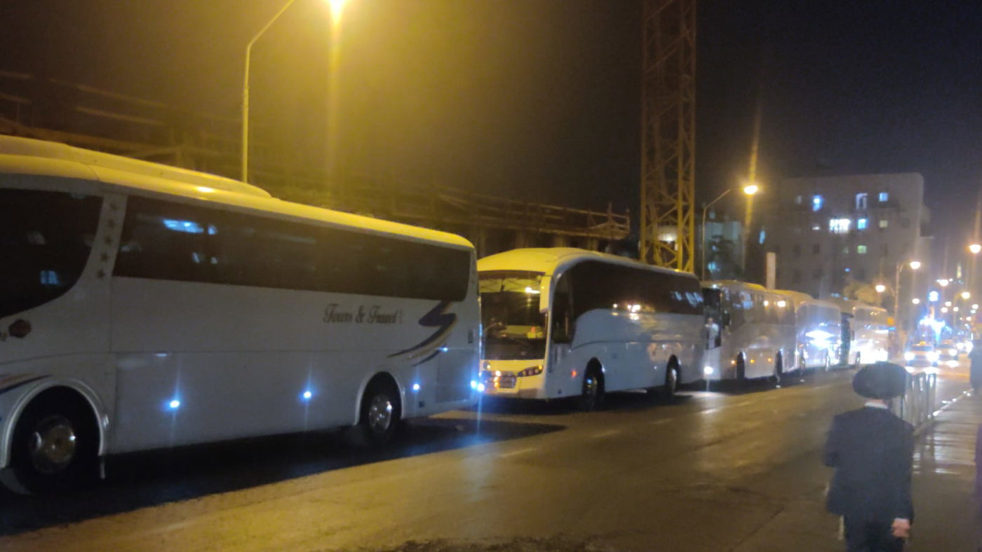 הפגנות החרדים: עצור בבני ברק, אוטובוסים בירושלים