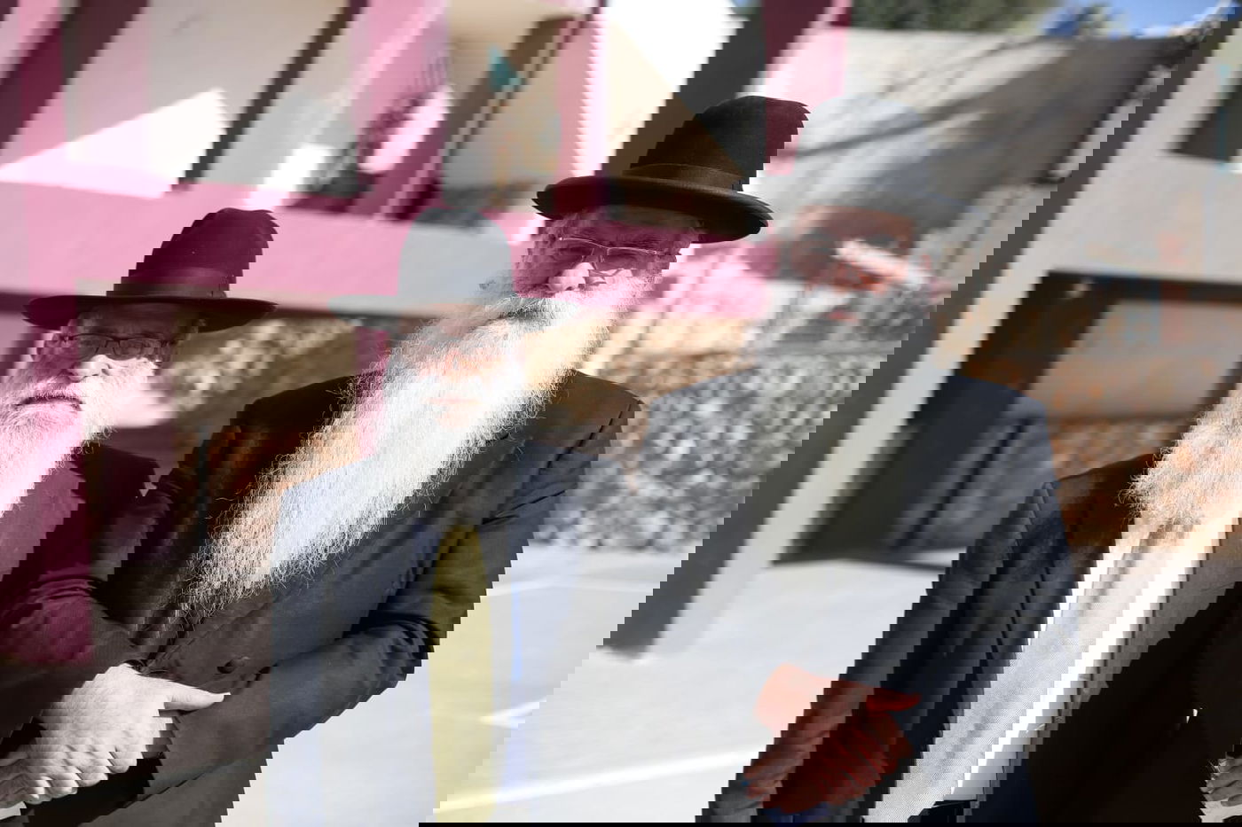 הרב בנימין כהן משמאל, עם אחיו הרב רפאל שיבל"א