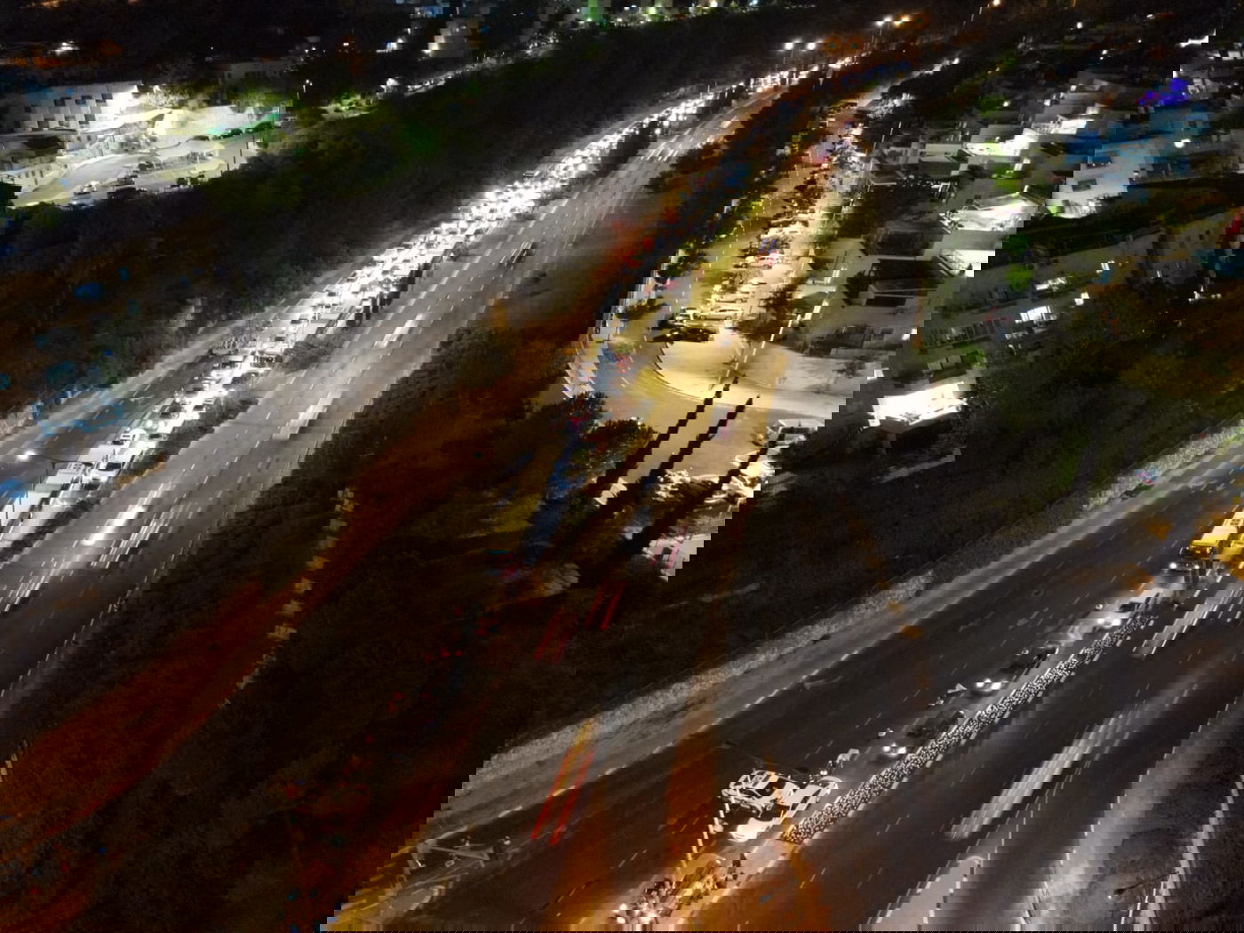 תוצאות הסגר: פקק ענק בכניסה לשכונת רמות