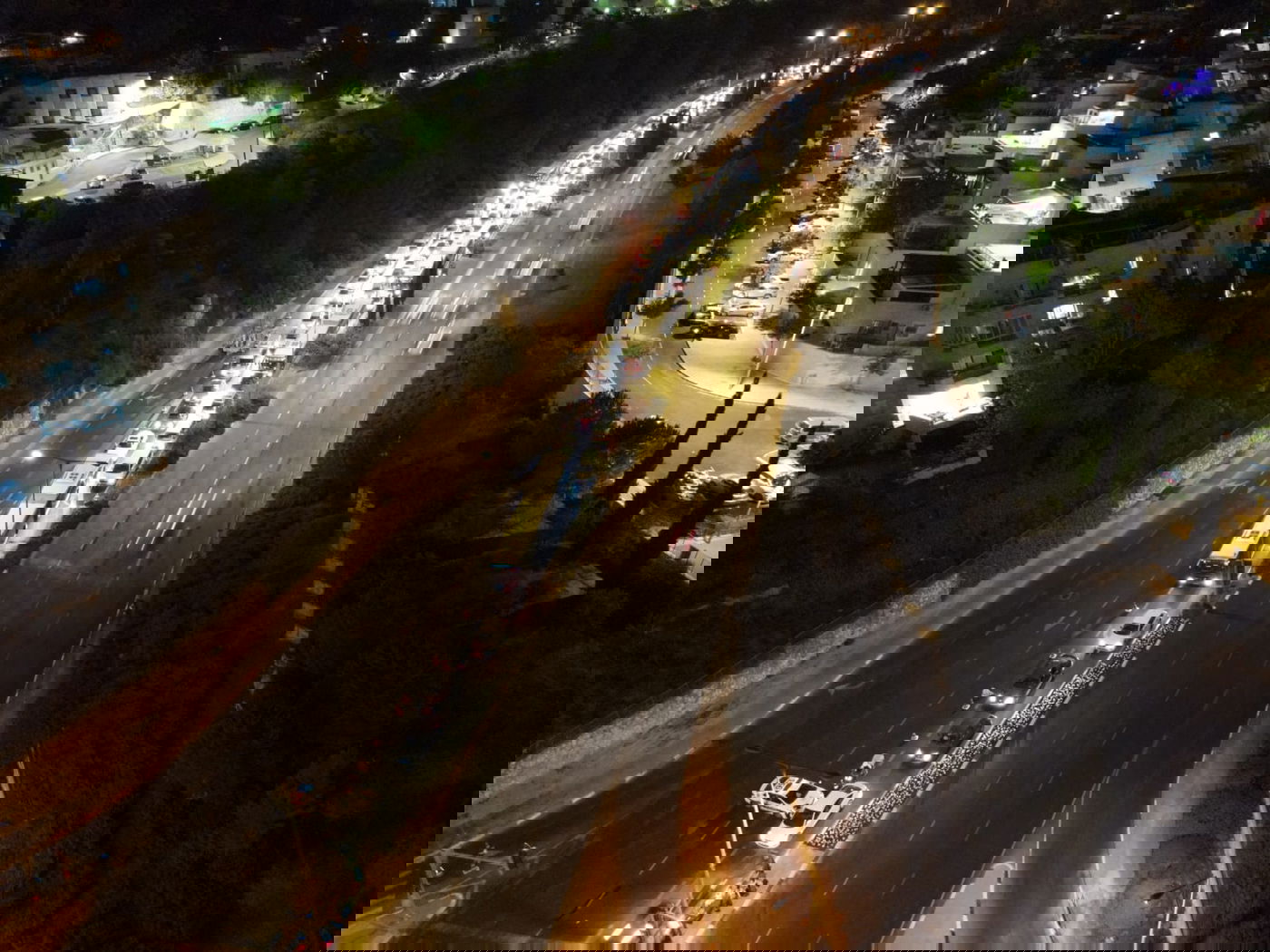 תוצאות הסגר: פקק ענק בכניסה לשכונת רמות