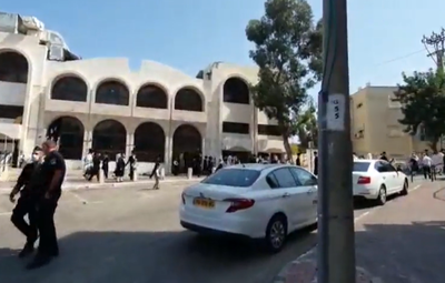 השוטרים כורזים לחסידים בראש השנה