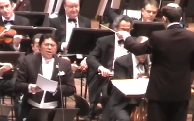 צפו: כשמרדכי סובול ז"ל העביר את השרביט לבנו אופיר: "אל תירא"