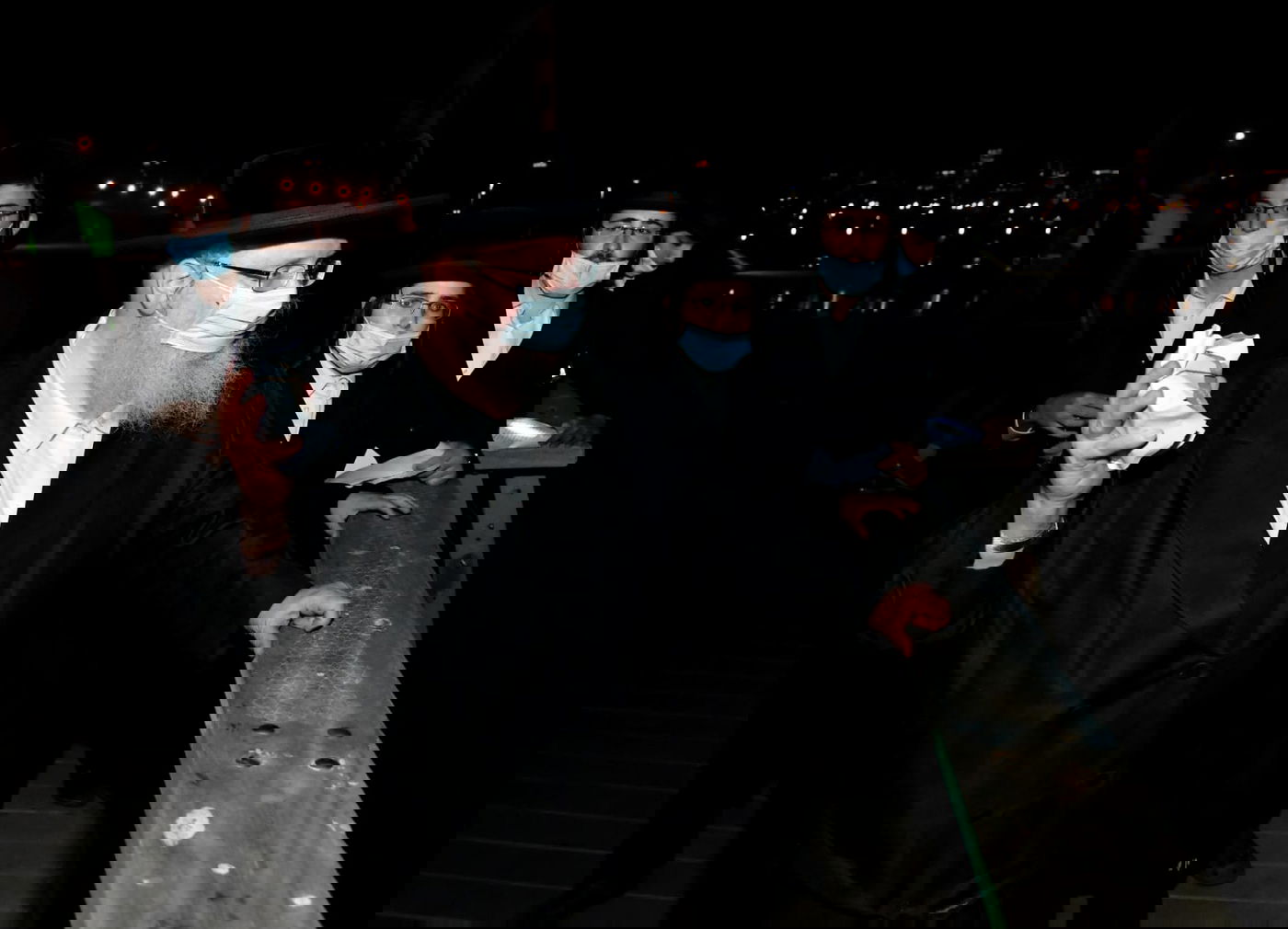 מעמד הכפרות ומנהג ה'תשליך' בחצר הקודש סאסוב