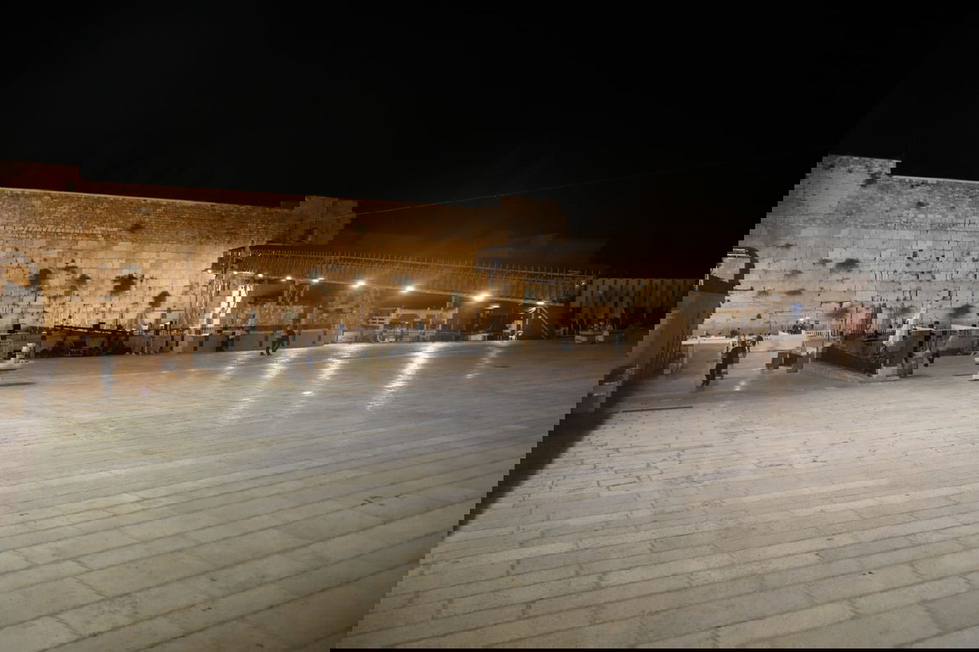 תמונות היסטוריות: ערב כיפור, הכותל ריק