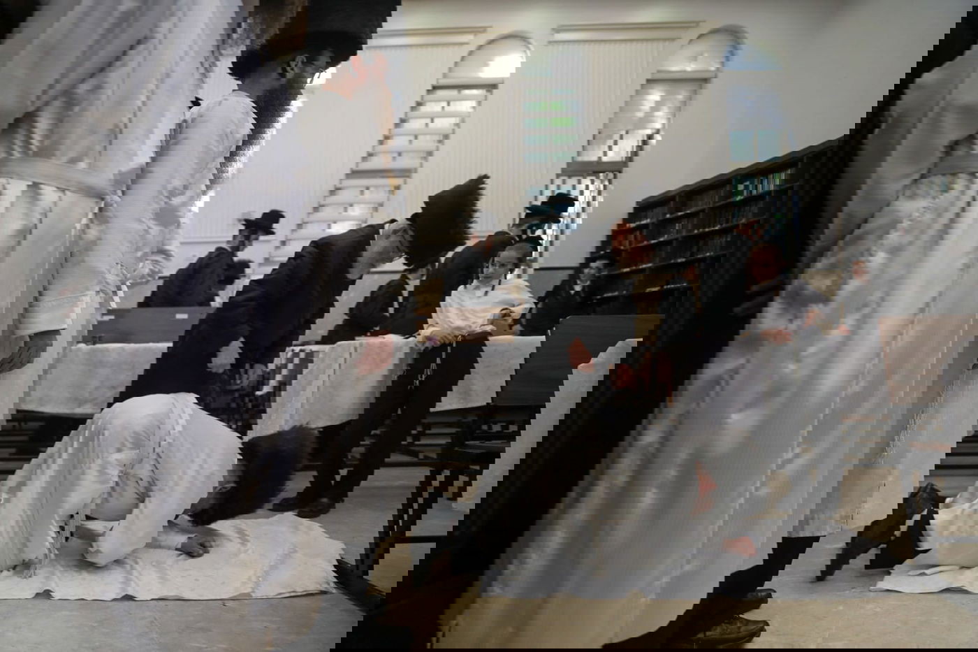 תיעוד: מנהג ה'מלקות' בחצר זוועהיל. צפו