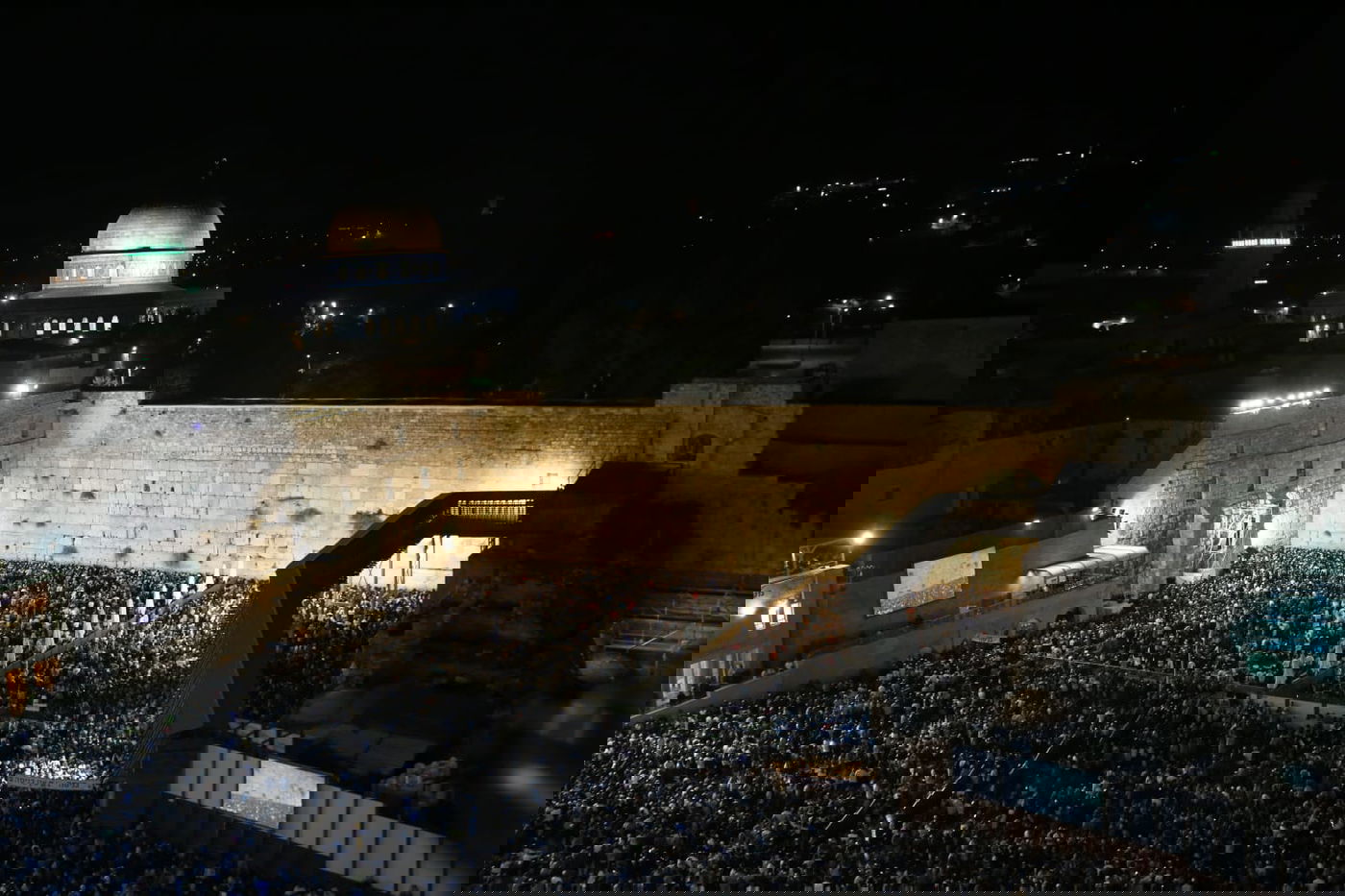 במקום רבבות - רק מאות; הסליחות האחרונות בכותל • צפו