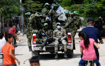 לוחמי חמאס בעזה