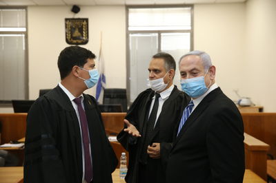נתניהו בבית המשפט