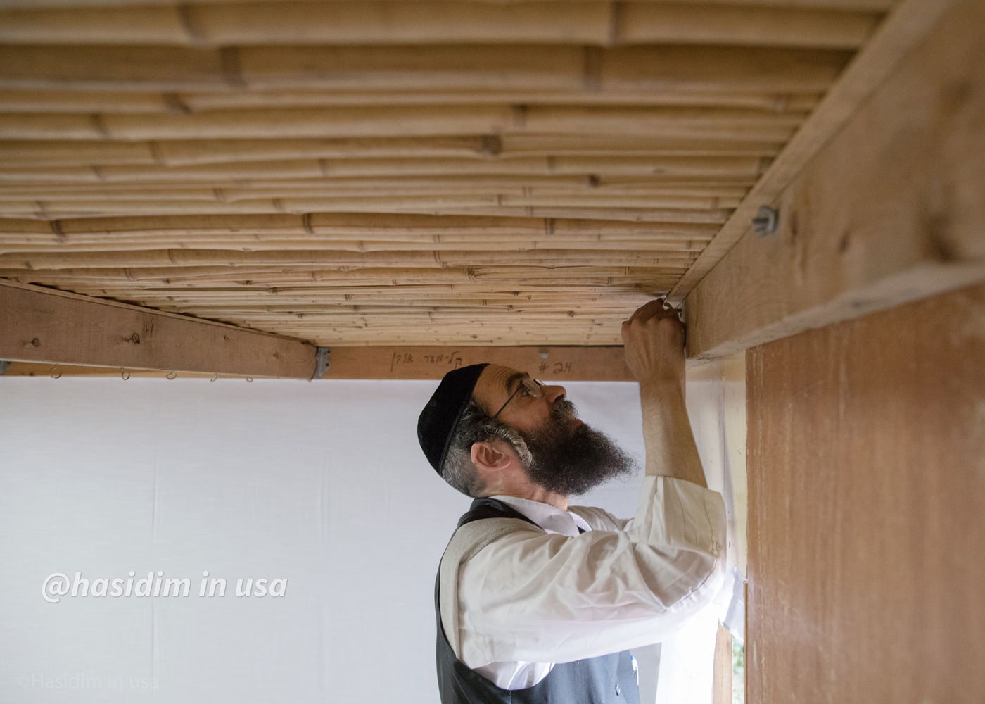 מרהיב: כך נערכים בויליאמסבורג לחג סוכות