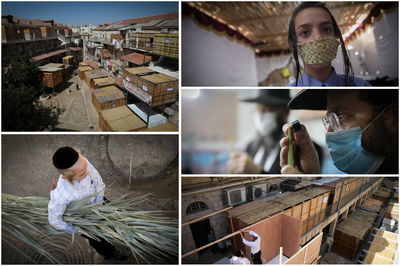 ערב חג הסוכות בשכונות הירושלמיות • צפו