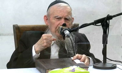 ראש הישיבה הגר"ג אדלשטיין