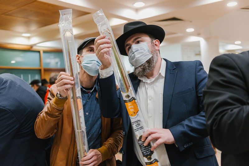 הושלמו ההכנות במוסקבה לקראת חג הסוכות