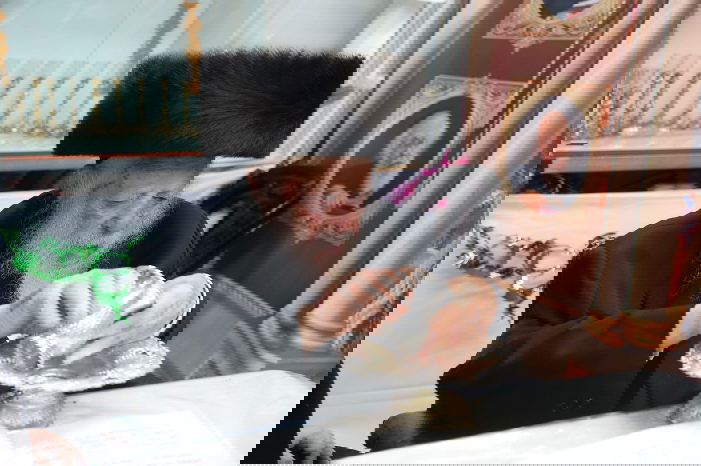 הצלם שהחלים מקורונה תיעד את הגר"ח קנייבסקי