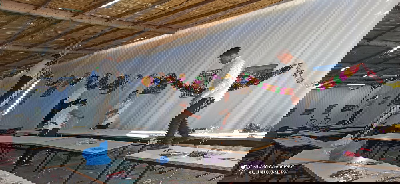 צפו בתיעוד: ישיבת 'היכל יצחק לנדא' הפכה למלונית קורונה