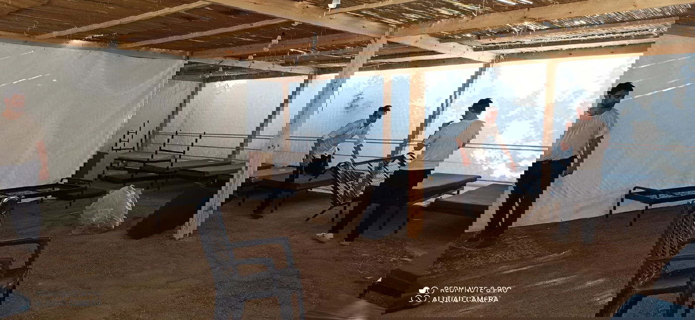 צפו בתיעוד: ישיבת 'היכל יצחק לנדא' הפכה למלונית קורונה