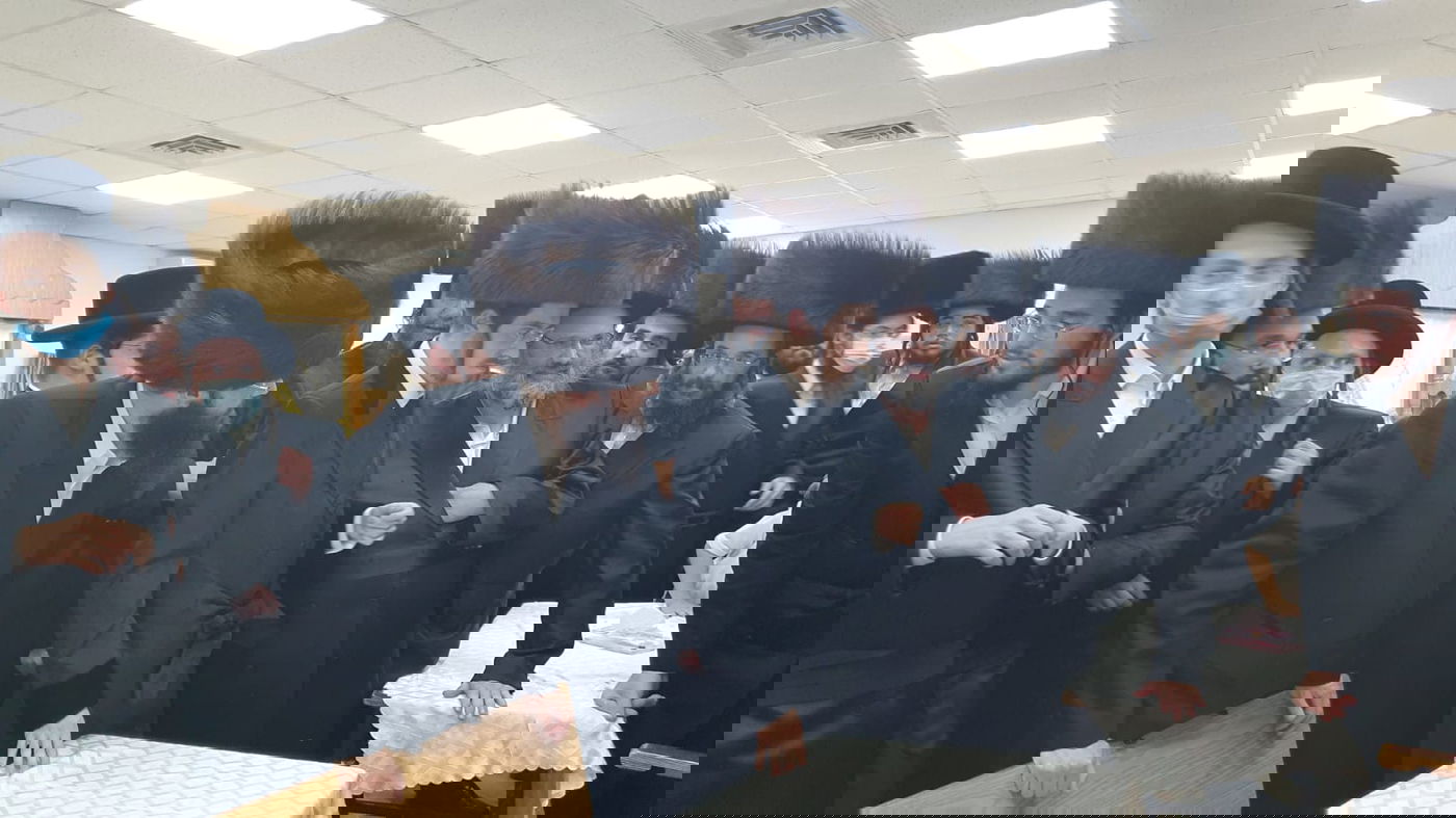 ביקור פתע: האדמו"ר מסאדיגורה בשטיבל