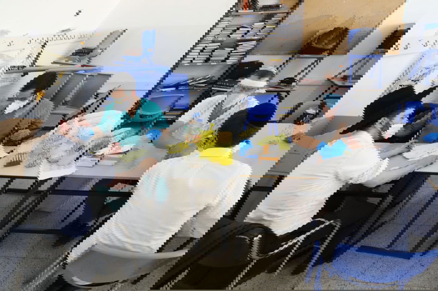 תלמידים מ'וולפסון' שהחלימו מהנגיף - עברו בדיקת נוגדנים