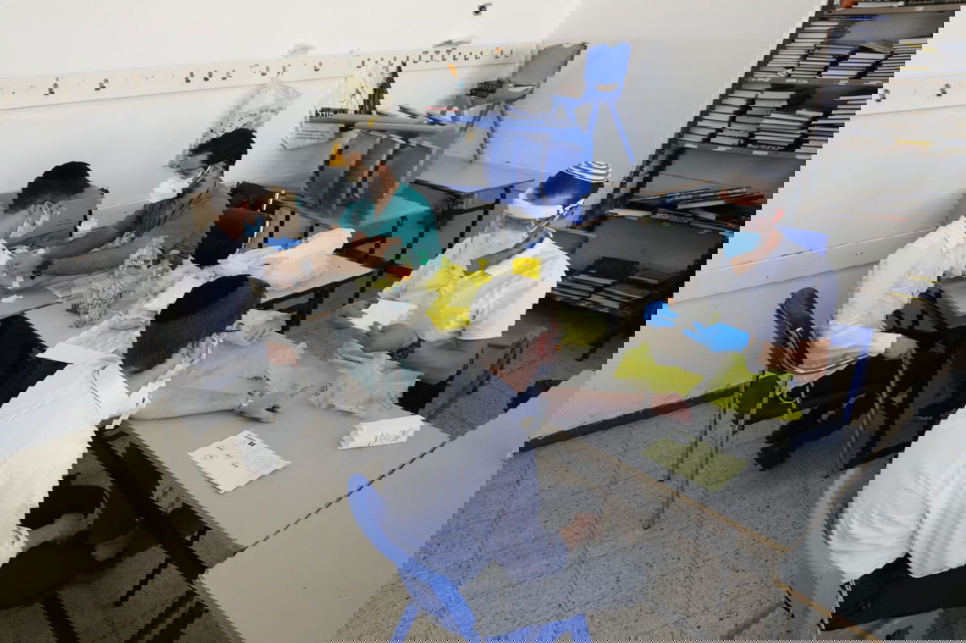 תלמידים מ'וולפסון' שהחלימו מהנגיף - עברו בדיקת נוגדנים