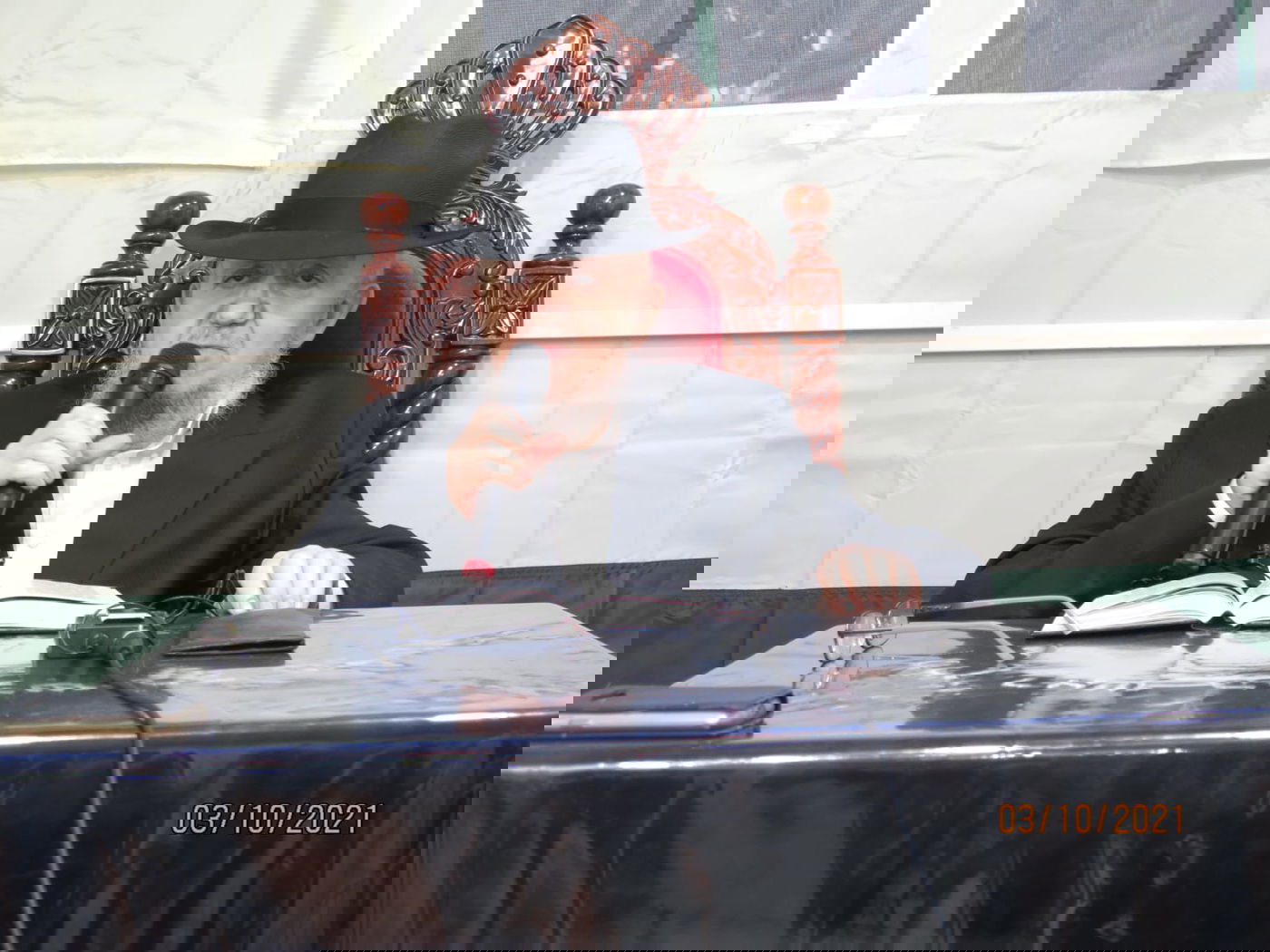 תיעוד מיוחד מסוכת הגאון רבי מאיר מאזוז