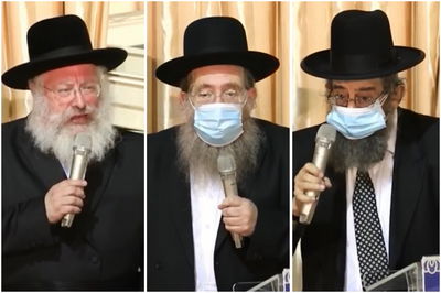 הגר"מ בן שמעון, הגר"ש רוזנבלט והגרחי"א לנדא