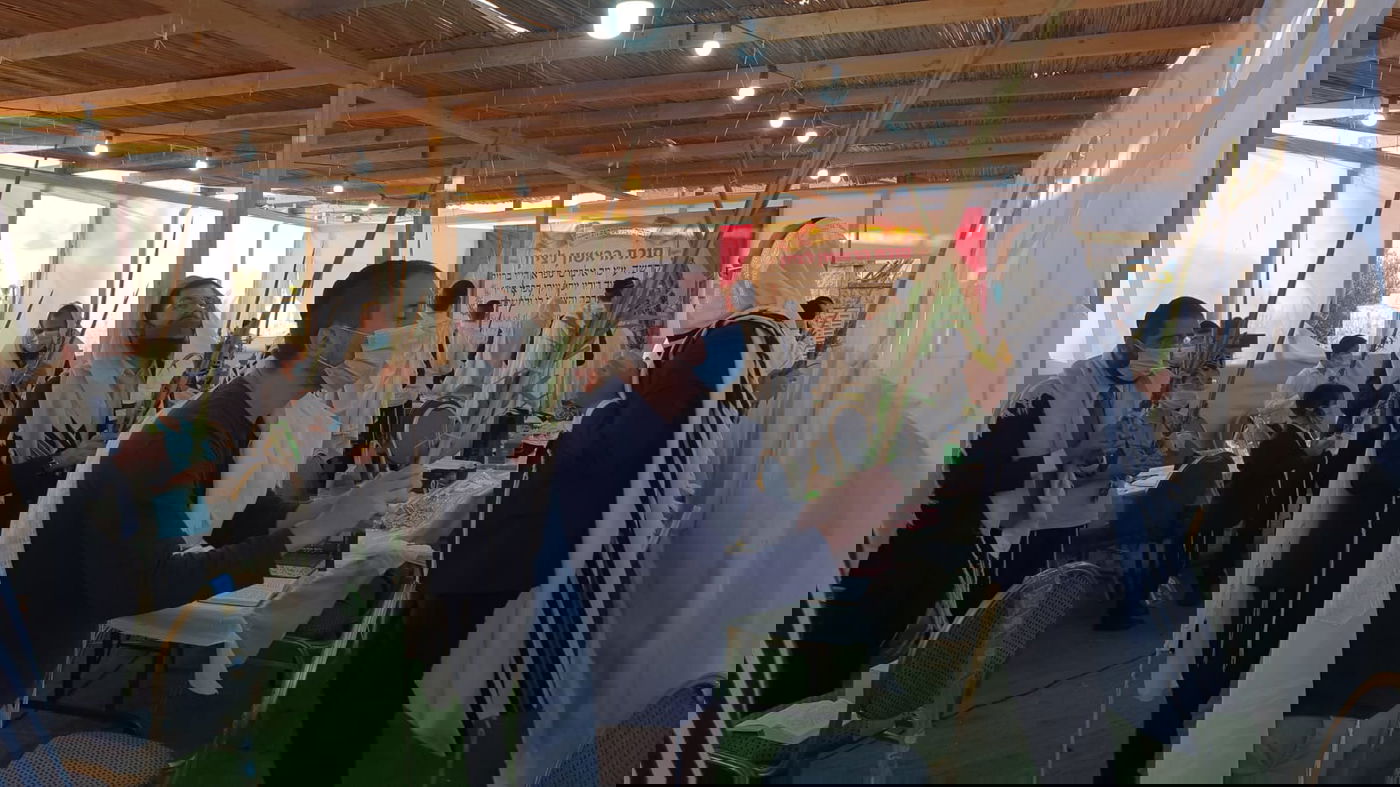 בסוכה: כסאו המיותם של זקן הראשונים לציון