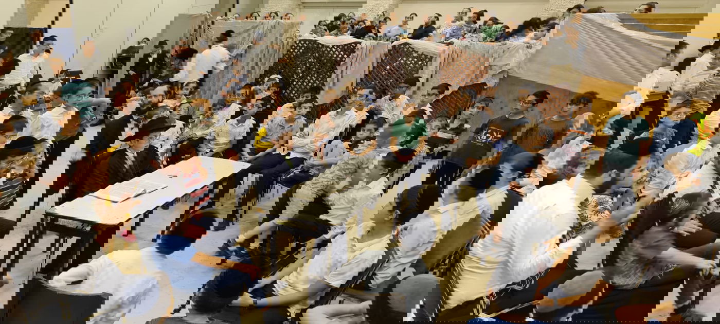 מרגש: סיום מסכת ו'קומזיץ' במלונית • תיעוד