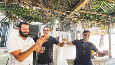 כך חגג יעקב שוואקי 'שמחת בית השואבה'