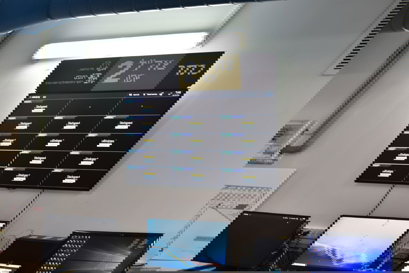 עומס העבודה בבתי החולים בגלל הנגיף: לראשונה מקום המדינה, צה"ל מטפל באזרחים