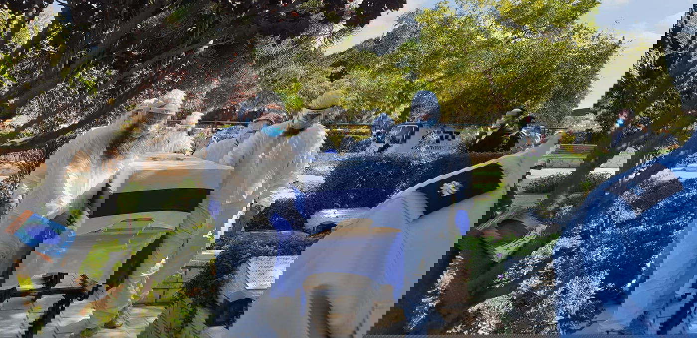 ה'קדיש' של ילדי השוטר מבני ברק שנפטר מקורונה