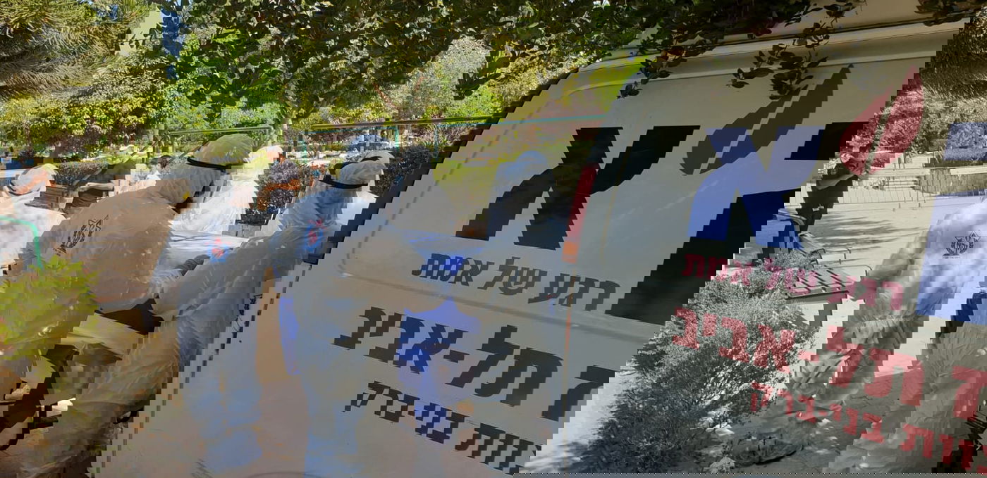 ה'קדיש' של ילדי השוטר מבני ברק שנפטר מקורונה