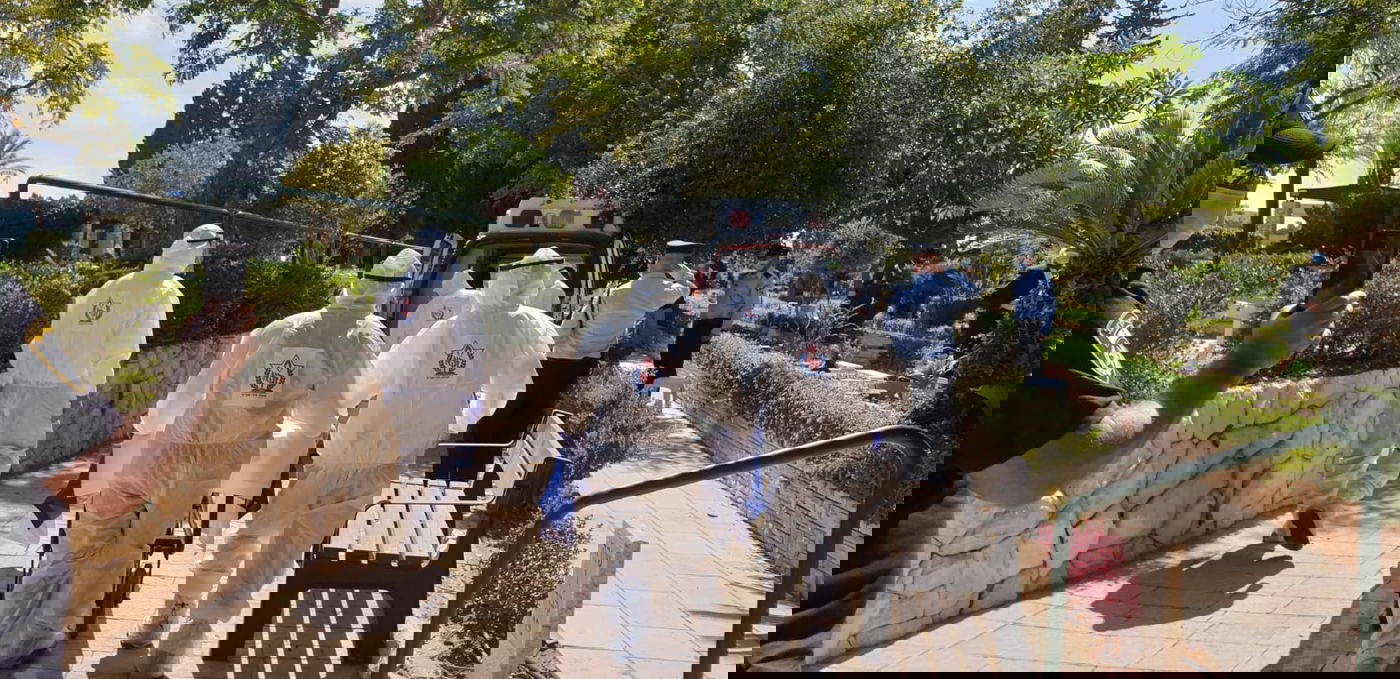 ה'קדיש' של ילדי השוטר מבני ברק שנפטר מקורונה