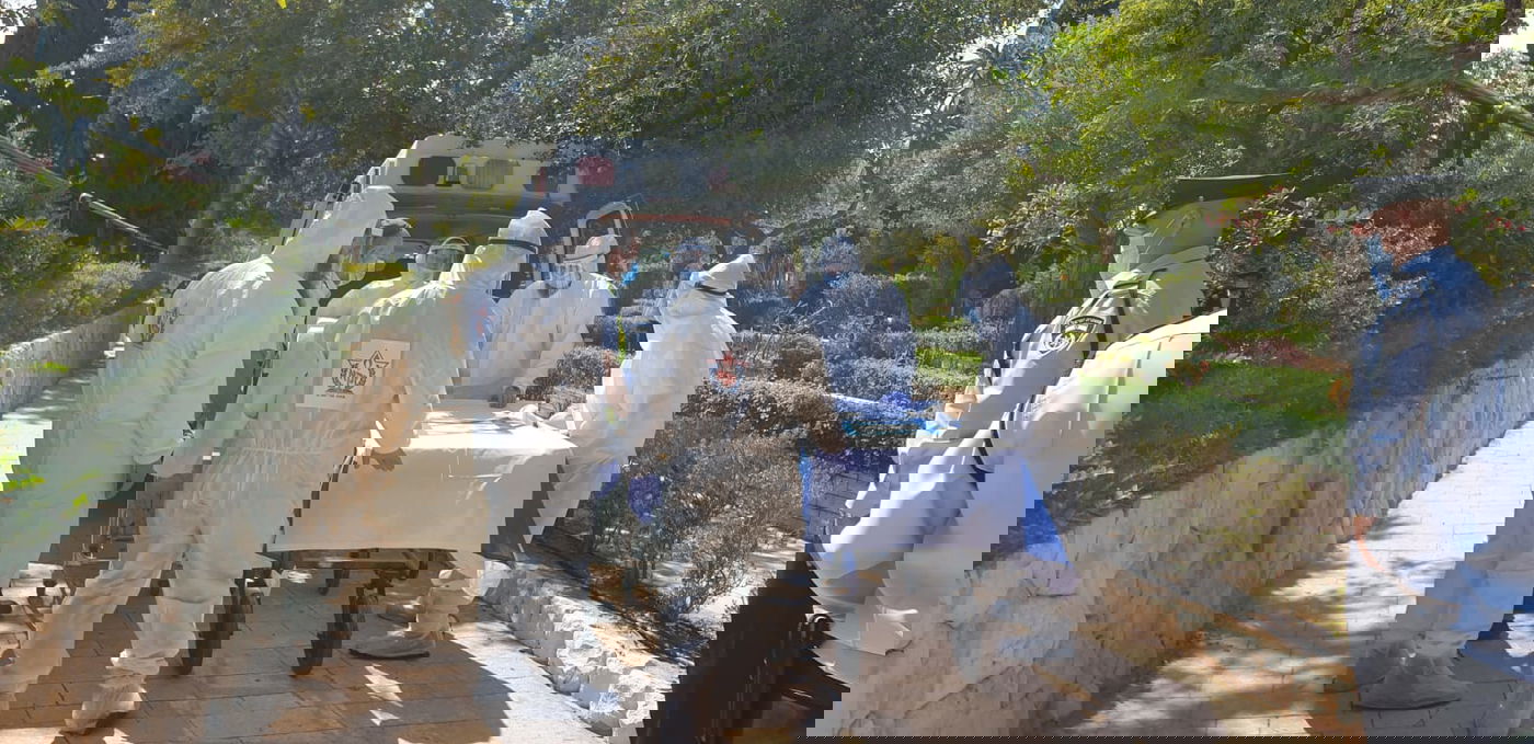 ה'קדיש' של ילדי השוטר מבני ברק שנפטר מקורונה