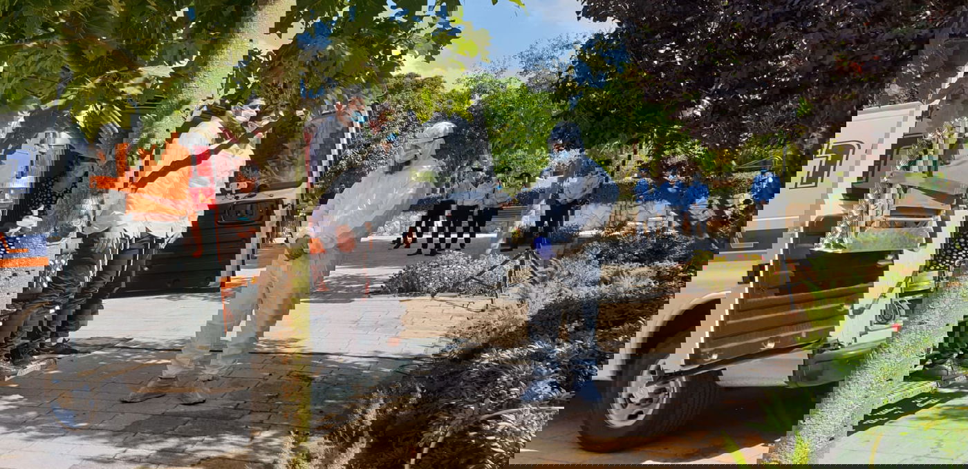 ה'קדיש' של ילדי השוטר מבני ברק שנפטר מקורונה