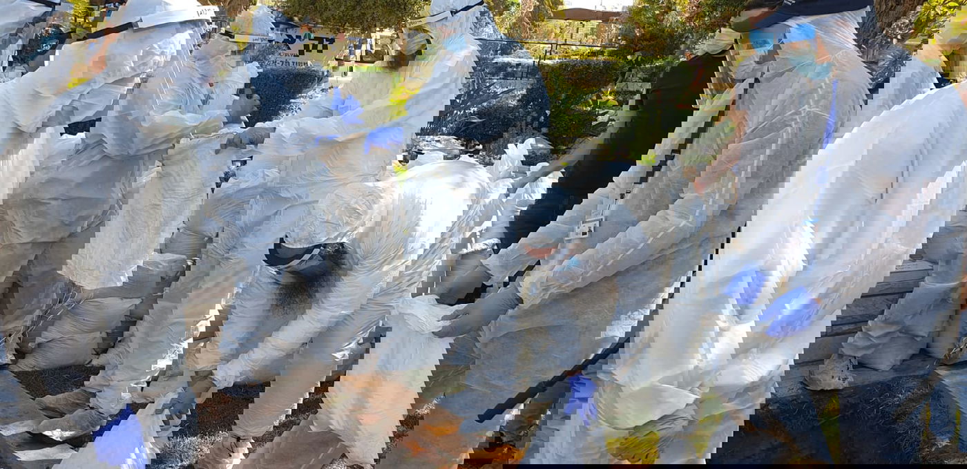 ה'קדיש' של ילדי השוטר מבני ברק שנפטר מקורונה