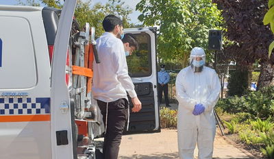 ה'קדיש' של ילדי השוטר מבני ברק שנפטר מקורונה