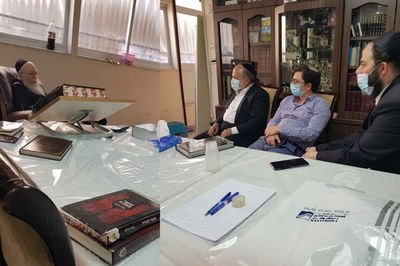 בביתו: ליצמן נפגש לראשונה עם השר כהן