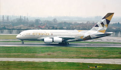 מטוס של חברת Etihad